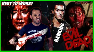 Ranking the EVIL DEAD Franchise, Including EVIL DEAD RISE (Best to Worst)