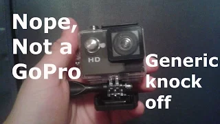 NoPro - Generic GoPro Review - SJ4000 Action Camera 720P Waterproof Sports Camcorder DV HD Car