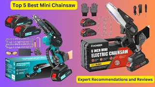 Best Mini Chainsaw 2023 (5 Must-Have Models for All Your Cutting Needs)