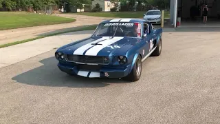 Shelby GT350 Mustang Racecar Start-up