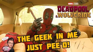 DEADPOOL & WOLVERINE SUPERBOWL TRAILER! (ADHD Reaction) | THE GEEK IN ME JUST PEE'D A LITTLE ....