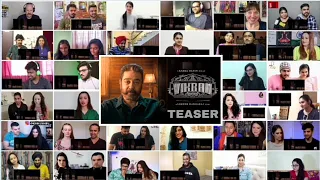VIKRAM - Official Title Teaser REACTION!! || Kamal Hassan | Lokesh Kanagaraj