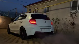 BMW e87 116i exhaust