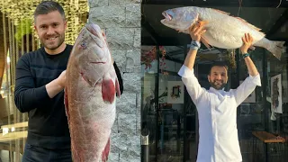 TURKİSH SEAFOOD CHEF👉Erşan Yılmay vs FARUK Gazan Chef Turkish Best Amazing Food 2021