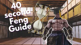 40 Second Feng Guide - Tekken 7 Beginners Tutorial Season 4