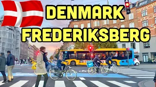 Copenhagen and Frederiksberg Center 🇩🇰🇩🇰🇩🇰|| 2022 - Driving In Denmark || 4k UHD 60fps