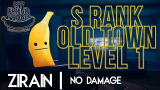 My Friend Pedro - Old Town Level 1 - S RANK Full Combo NO DAMAGE - BANANAS Difficulty - PS4
