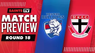 Round 18 PREVIEW: Western Bulldogs vs St Kilda | AFL 2022