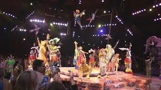 Full Final Festival of The Lion King show in Camp Minnie-Mickey at Disney's Animal Kingdom