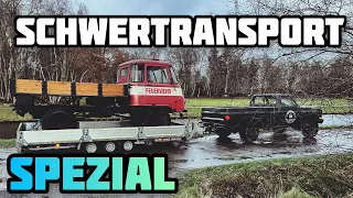 Chevy K30 am Limit: Spezial LKW Transport für den Speedshop (Robur gekauft!)