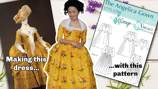 I wanted the Yellow Dress from the Met… so I made it! (using a commercially available pattern)