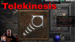 D2R Skills & Abilities - Telekinesis (Sorceress Lightning Spells)