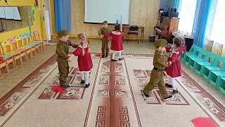 танец "Закаты алые" (дети 4-5 лет)