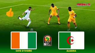 Cote D'Ivoire vs Algeria | Africa Cup of Nations 2022 | eFootball PES 2021 | Gameplay PC