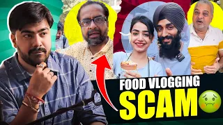 DARK REALITY INDIAN FOOD VLOGGING FT KULHAD PIZZA , CHAGANI CLUB KACHORI ||