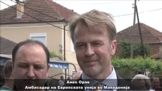 Изјава на градоначалникот Зоран Заев и Амбасадорот Орав