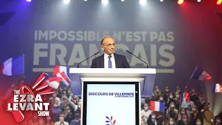 Arab Jew Éric Zemmour throws his hat in the ring for the French presidency with a patriotic flourish