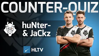 Counter-Quiz: G2 Esports (huNter- & JaCkz)