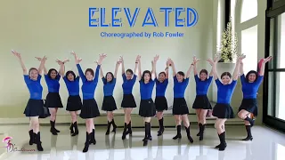 Elevated line dance | Rob Fowler | ZOA | Hands Up Like This