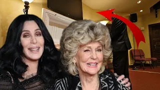Cher's Mom Georgia Holt Funeral Service | Surrounded by friends and family 😭