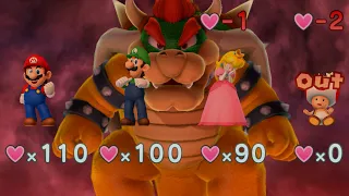 Mario Party 10 - Mario, Luigi, Peach, Toad vs Bowser - Chaos Castle