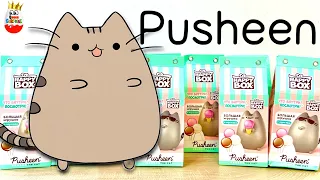 PUSHEEN the CAT unboxing! 😻 Сюрпризы HAPPY BOX, Большие Игрушки, Мультик, Surprise unboxing