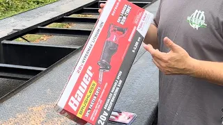 Bauer brushless reciprocating saw review and Trailer fix