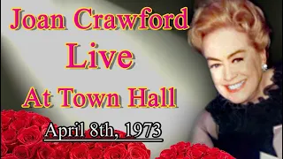 Joan Crawford At Town Hall (1973) Complete Recording