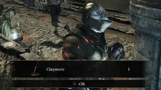 Looting Claymore without alerting the Wyvern.