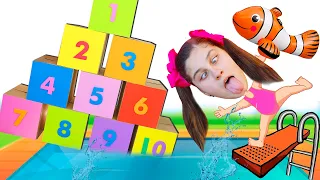 MILENINHA TEACHES TO COUNT UP TO 10 IN ENGLISH - Educational Videos for Toddlers