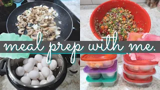 Weekly Meal Prep With Me | Cook With Me | Vlogtober Day 31