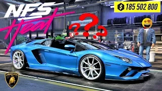 NFS Heat Lamborghini Aventador Custom + test complet