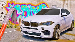 ЗАКАЗНОЙ УГОН BMW X6M ! НОВАЯ РАБОТА ГАРВИНА  - РЕАЛЬНАЯ ЖИЗНЬ 2.0 GTA 5  ⚡ГАРВИН