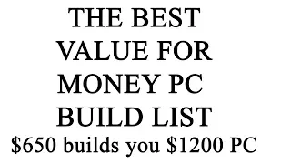 Ryzen 5 RX 580 Gaming PC BEST Value for Money Bang for Buck Build Guide and List #izreviews