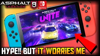 How Will Asphalt Unite Affect the Nintendo Switch Asphalt 9?