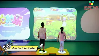 INDOOR PLAYGROUND INTERACTIVE GAME --- ADVENTURE BUNNY