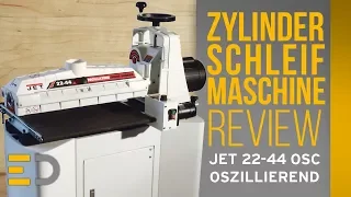 JET 22-44 OSC ★ Oszillierende Zylinderschleifmaschine Vorstellung / Review ★ Edelraster