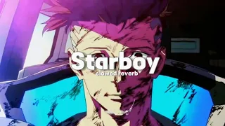 Starboy-theweeknd (slowed reverb) | #starboy #theweeknd #slowedreverb | I'm a Starboy echolullabies★