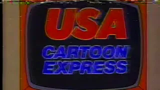 USA Cartoon Express intro, 1985