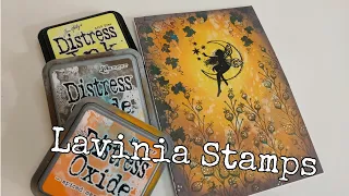 Let's get creative using Lavinia Stamps and Distress Oxides