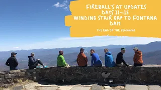 #4 - Fireball’s AT Updates Days 11-15 Winding Stair Gap to Fontana Visitor Center