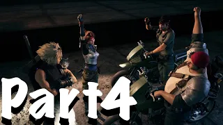 FINAL FANTASY VII REMAKE WALKTHROUGH  PART 4 (FULL GAME) BIKE MISSION