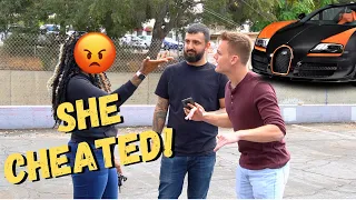 Crazy CHEATER Girlfriend CAUGHT Red HANDED - SURPRISE ENDING!