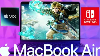 Switch Emulation | Ryujinx - Apple M3 (MacBook Air Base) Setup Guide, Tips, 30+ Game Showcase!