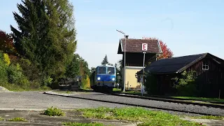 Diesel Locomotives on Austrian Narrow Gauge Railway - Waldviertelbahn Diesellokfestival Day 1 - 02