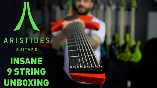 Unboxing The CRAZIEST 9 STRING GUITAR Of All Time...