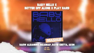 Rauw Alejandro, Bizarrap, David Guetta - Baby Hello x Play Hard (The Ones Mashup)