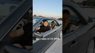 Mercedes W124 coupe AMG #shorts #samochody #mercedes #w124amg #warszawa #carspotting