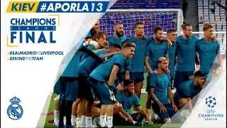 Real Madrid DAY 1 IN KIEV and TRAINING before Champions League Final