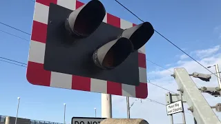 *New LEDS* Manor Way Foot Level Crossing (G.London) Sunday 24.03.2019